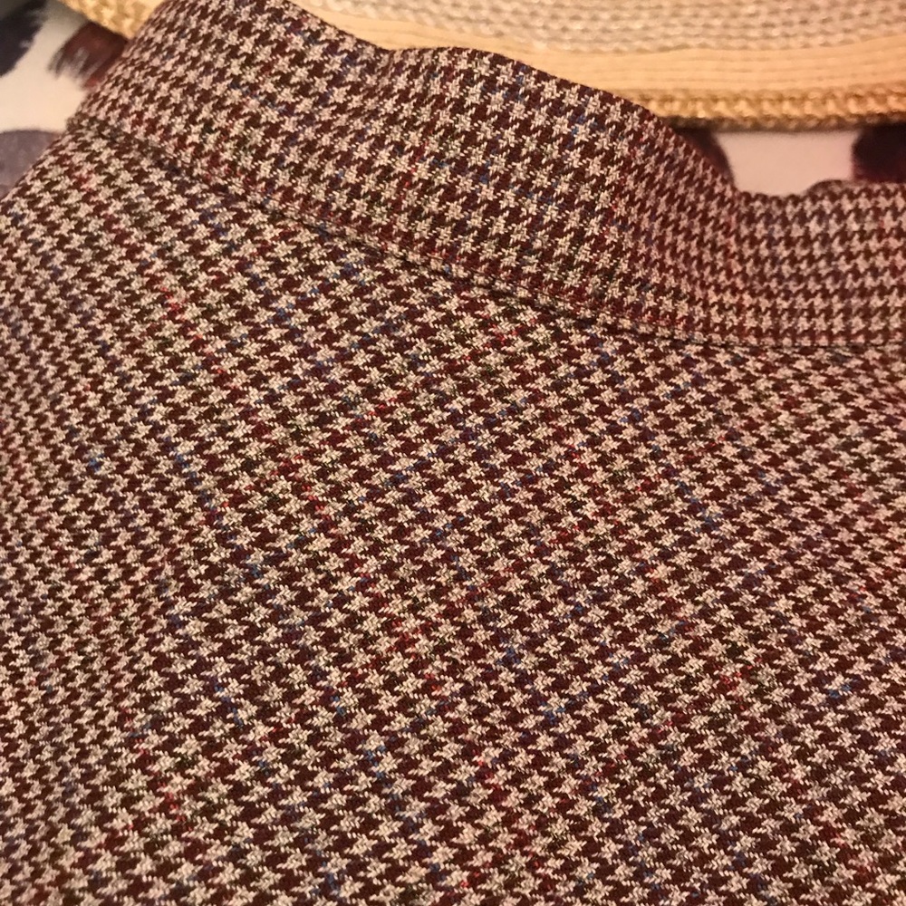 XXS Houndstooth circle skirt